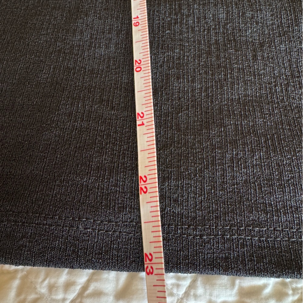 Zara Charcoal Long Sleeve Top with Ruffled Details - Picture 5 of 5